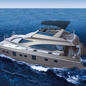 Console centrale de bateau de luxe 19.8m en aluminium, bateau de pêche à grande vitesse, à vendre - Product Image 2