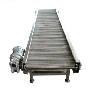 Convoyeur à bande de maille de chaîne d'acier inoxydable pour l'industrie alimentaire - Product Image 4