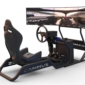 PC için oyun F1 yarış simülatörü, pedallar ile direksiyon, Sim araç tutucu, sürüş, yarış simülatörü