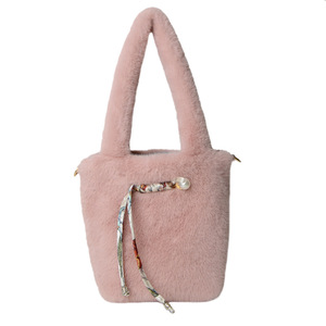 Grey Juicy mini các <span class=keywords><strong>Michael</strong></span> Red Hot tim PURSE gói Faux Tote mờ thiết kế sao Jacobs lên mèo lớn Fluffy Ba lô - Product Image 4