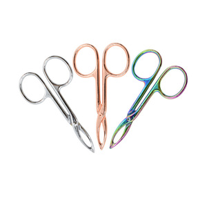 Pinzas para cejas con punta puntiaguda de acero inoxidable, herramienta de precisión para el cuidado de las cejas - Product Image 3