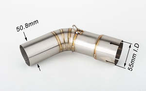 Adatto per <span class=keywords><strong>Suzuki</strong></span> <span class=keywords><strong>V</strong></span>-<span class=keywords><strong>STROM</strong></span> <span class=keywords><strong>1000</strong></span> 14-19 <span class=keywords><strong>V</strong></span> <span class=keywords><strong>STROM</strong></span> 1050 2020-2021 DL1000, Silenziatore Centrale per Moto - Product Image 4