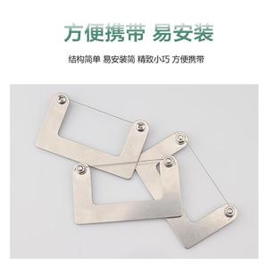 Cortador de Anillas de Guía Activo de Acero Inoxidable, Herramienta para Cortar Líneas de Pesca, Reparación de Señuelos, Accesorios DIY - Product Image 1