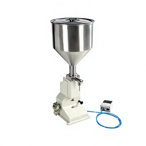 Machine de remplissage pneumatique de bureau pour liquides et pâtes, remplisseuse de bouteilles pour miel, sauces, cosmétiques, lotions, shampoings - Product Image 2