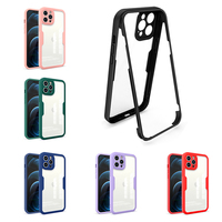 360 Couverture complète Étui avec Built-in ANIMAL Protecteur Antichoc Accessoires Mobiles pour iPhone 13 12 11 xs max 13 pro