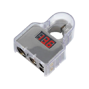 Thiết Bị Đầu Cuối Ắc Quy Ô Tô Hiển Thị Kỹ Thuật Số Âm Thanh 1 * 0GA + 1 * 4GA + 2 * 8GA Ắc Quy Ô Tô Có Vôn Kế - Product Image 5