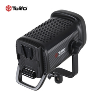 TOLIFO-Équipement d'éclairage pour studio de photographie, SK-200DRGB 200W COB LED, lumière vidéo RVB, support V-mount, batterie, contrôle par application