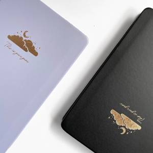 LABON Daydream sin fecha 12 meses para hacer lista planificador PU diario de cuero vegano con pegatina encuadernación de costura de hilo de tapa dura - Product Image 2