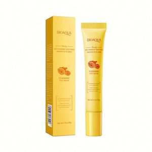 Crema contorno occhi vegana personalizzata Bioaqua all'essenza di vitamina C, con curcuma ed erbe, anti occhiaie e antirughe. - Product Image 6