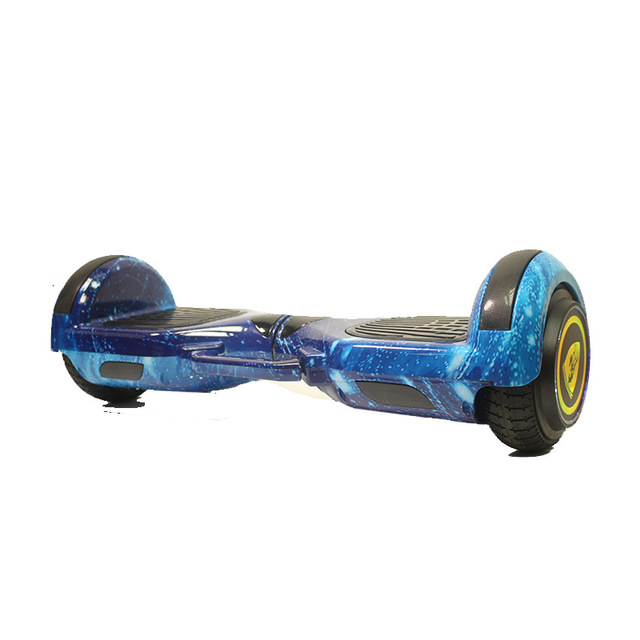 Two-Wheel Self-Balancing Electronic Scooter with LED Lights for 15km/h Speed 7-17km Range 2.4AH Battery