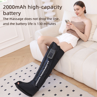 Bottes de récupération sans fil, thérapie par compression d'air, bottes de récupération, soulagement des douleurs musculaires, massage des jambes à air