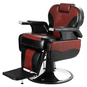 Sillón de Barbero Hidráulico Antiguo de Alta Resistencia al por Mayor, Muebles de Salón Contemporáneos de Cuero PU, Set de Lujo de 70 Piezas para Salón - Product Image 6