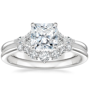 Anillo de Compromiso de Lujo con Diamante Moissanita de Plata 925 con Brillo Premium, Perfecto para Regalo de Joyería de Promesa, Starspire - Product Image 3