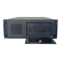 Boîtiers de serveur rackables ATX industriels en acier 19 pouces 4U, vente chaude