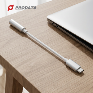 Cable Adaptador de Audio Tipo-C de PVC/Aluminio de 384KHz, Fabricación Personalizada, Servicio OEM/ODM, Muestra Disponible, Electrónico - Product Image 1