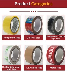 Xu Hướng Mới Có Tay nghề Công Nghệ Biểu Tượng Tùy Chỉnh In Sinh Thái Thân Thiện Với Bao Bì <span class=keywords><strong>Bopp</strong></span> Đóng Gói Băng Rõ Ràng Nhựa Bọc Băng - Product Image 4