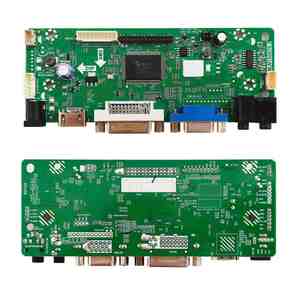 Placa Controladora LCD Universal com Entrada H/D DVI VGA e Placa Driver LVDS para Telas LCD de 40 e 46 Polegadas 1920x1080 LTI400HN01 LTI460HN01 - Product Image 3