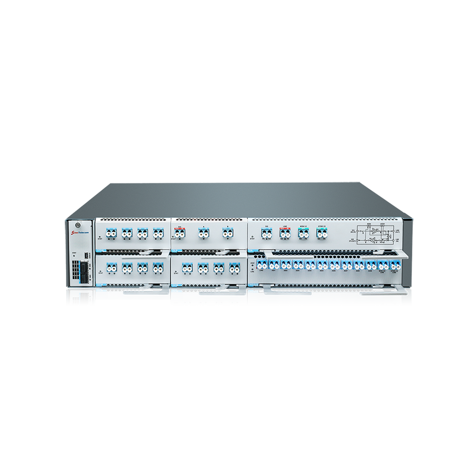 STN6800-D16 2U Rack DWDM OTN Optical Transmission System for Data ...