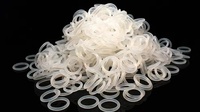 Fabricant de moules en silicone pour joints toriques, spécialisé dans le moulage de caoutchouc silicone liquide, offrant des services de découpe et de traitement du caoutchouc, vert