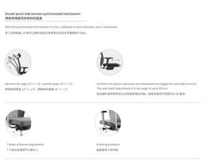 Chất lượng cao Thiết kế ban đầu nhiệm vụ bàn silla de escritorio sang trọng soạn thảo Ergonomic Ghế văn phòng - Product Image 6