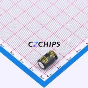 CD26G1EM471F120T Through-Hole <b>Aluminum</b> <b>Electrolytic</b> <b>Capacitor</b> Through hole,D8xL12mm 470uF 20% 25V 950mA-100kHz - Product Image 2