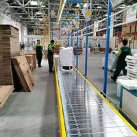 Lini Perakitan Mesin Cuci Semi-Otomatis SanHok dengan Kapasitas 200 unit/jam dan Pengontrol Kecepatan Delta