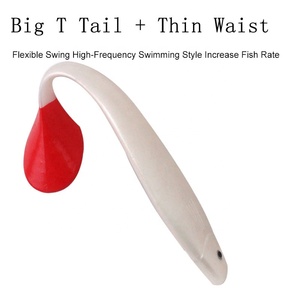 70g 23.5cm pesca <span class=keywords><strong>in</strong></span> <span class=keywords><strong>mare</strong></span> big soft bait T tail soft fish lure materiale <span class=keywords><strong>in</strong></span> PVC esca esca esca morbida - Product Image 3