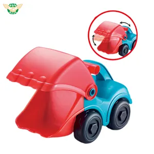Children Pretend To Play Games Plastic Engineering Truck Toy Outdoor Garden Play Tool Toys With Card
