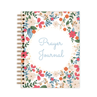 Planificateur de classeur à couverture rigide en spirale A5 personnalisé Inspirational Gratitude Manifestation Affirmation Bible Journal de prière imprimé
