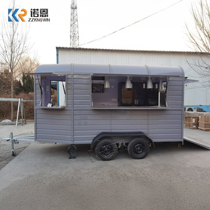 Remolque de Comida Móvil, Carritos de Hot Dogs, Remolques de Comida con Gabinetes, Remolque Multifuncional <span class=keywords><strong>para</strong></span> Bodega, Camión de Comida Totalmente Equipado - Product Image 6