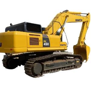 Equipo de la marca japonesa, máquina japonesa original barata de 45 toneladas, excavadora Komatsu usada de alta calidad 450-8 a la venta - Product Image 1