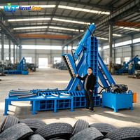 Machine de découpe de pneus industrielle 4000 mm pour flancs de pneus OTR, machine de découpe de pneus usagés à vendre