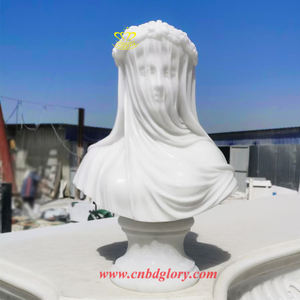 Statues de bustes pour hommes grecs en <span class=keywords><strong>marbre</strong></span> pour villa d'hôtel, sculptées à la main, design moderne, pour le salon et la décoration de jardin. - Product Image 2