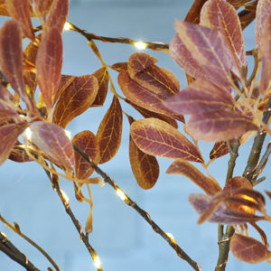 Gran oferta, 59in, 270LED, alambre esmaltado, árbol, hoja de maní, maceta, decoración de Navidad, luz para fiesta, Festival, habitación, jardín - Product Image 5