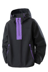 MediaStorm-Veste à col montant pour homme, coupe-vent dynamique, coupe ajustée, grande taille, avec fermeture éclair, automne-hiver - Product Image 5