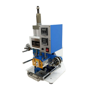 Presse pneumatique de marquage à chaud pour cuir et papier, machine à embosser avec zone d'impression personnalisable - Product Image 1