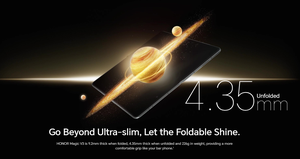 Para HONOR Magic V3 12+512G, Teléfono Inteligente Plegable de 9.2mm, Batería de Silicio-Carbono de Tercera Generación de 5150mAh - Product Image 3