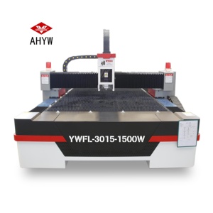 Anhui <span class=keywords><strong>Yawei</strong></span> Machine 3015 1500W Máquina de corte por láser de fibra plana de mesa única para máquina CNC de hoja de metal para ventas - Product Image 1
