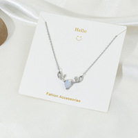 Collier pendentif vintage personnalisé en argent plaqué argent, fleurs, perles, diamants, étoile, lune, croix, zircon, pour femmes, accessoires de bijoux, cadeau