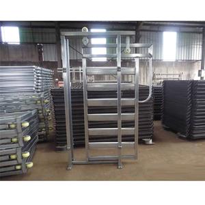Clôture métallique temporaire amovible, panneau de cour pour bétail et chevaux, panneau mobile pour bétail, portail <span class=keywords><strong>coulissant</strong></span> en vente - Product Image 3