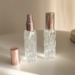 Cosmetics Portable Mini Empty Twist up Refillable Glass 10ML <b>Perfume</b> <b>Sample</b> <b>Bottle</b> Clear Rectangle Spray <b>Perfume</b> <b>Bottle</b> - Product Image 6