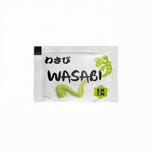 Wasabi en Paquetes Individuales de 2.5g para Restaurantes Japoneses, Marca Privada, Precio Económico, Pasta de Wasabi Verde para Sushi - Product Image 2