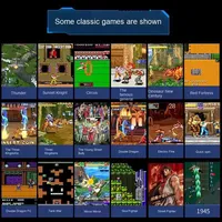 Console de Jeu M8 pour Téléviseur Domestique, Haute Définition, Double Arcade, Connexion Sans Fil 2.4G Transfrontalière, Comprend une Manette de Jeu, Compatible CPS EU