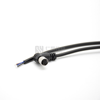 Cable M8 Macho-Hembra de 2, 3, 4, 5, 6 y 8 Pines para Sensor