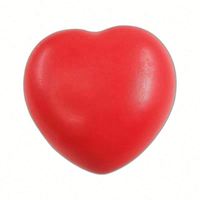 Balles anti-stress personnalisées en forme de cœur pour la Saint-Valentin ou la Semaine des infirmières - Cadeaux relaxants pour fêtes et jouets à presser