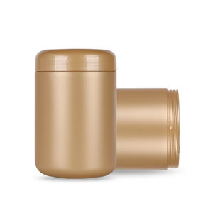 Wholesale Custom 1000ml Gold Large Round Power Bottle Manufacturers 1000g HDPE <b>Protein</b> Jar - Product Image 6