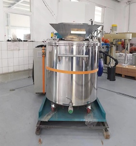 Polyc trộn đều tốc độ cao Twin trục Mixer với ăn Phễu cho sơn Putty thạch cao chất kết dính - Product Image 6