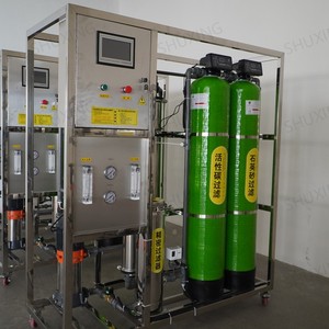 Shuxing 500l/h 1t thẩm thấu ngược nước ngầm máy móc xử lý nước FRP than hoạt tính cát thạch anh hệ thống lọc nước - Product Image 1