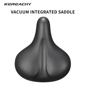 Selle de vélo électrique KEREACHY personnalisable avec logo, souple, massante, étanche, <span class=keywords><strong>extra</strong></span> large, confortable pour les longues balades et les trajets quotidiens, toutes saisons - Product Image 2