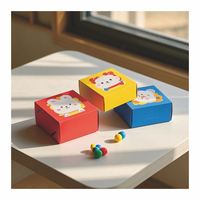 Boîtes de papier de style tiroir d'expédition de vêtements en carton de vente chaude